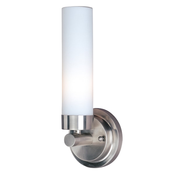 Maxim Lighting Cilandro 1-Light 4.75" Wide Satin Nickel Wall Sconce 53006WTSN - main